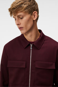 Men | Jarod Wr Flannel Overshirt | Zinfandel