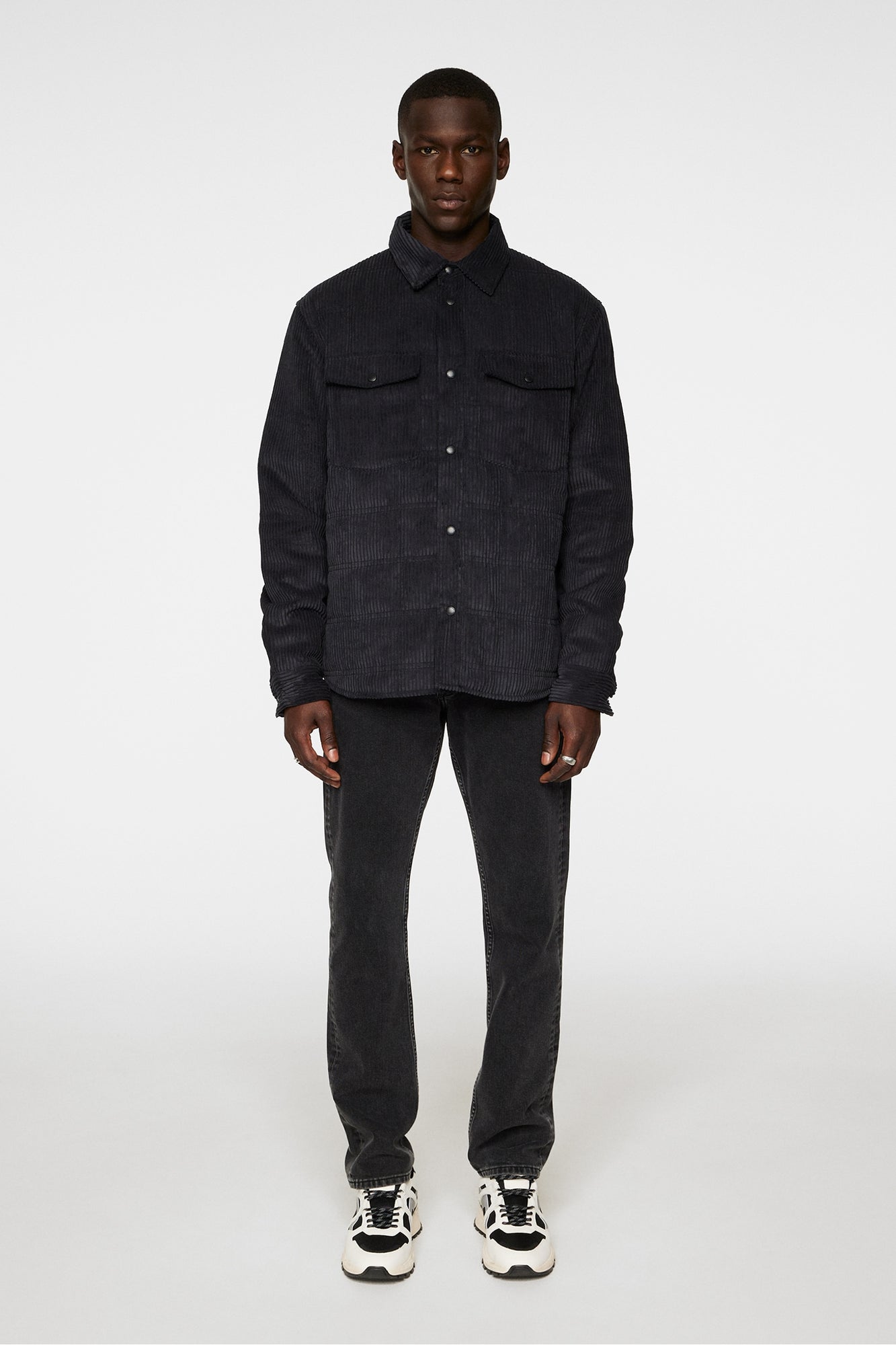 Men | Jasper Overshirt | Black