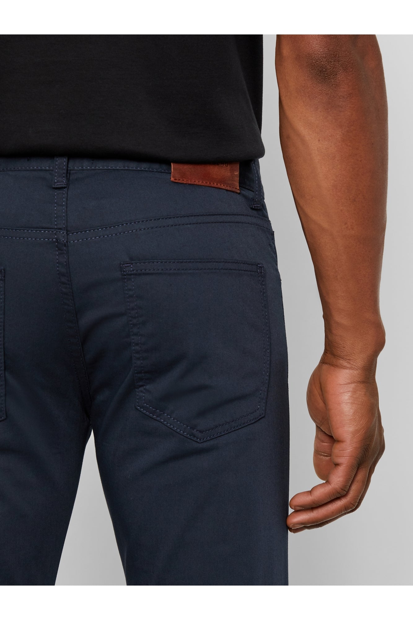 Men | Jay-Satin Jeans | Navy