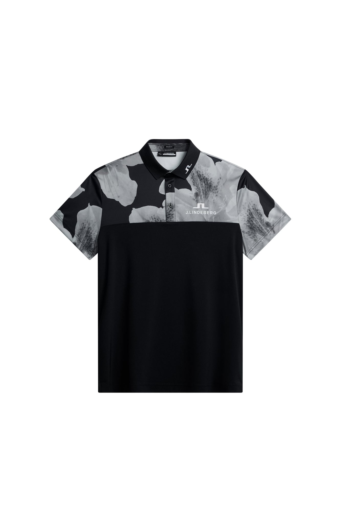 Men | Jeff Tour Golf Polo | Black