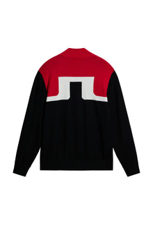 Men | Jeff Windbreaker Sweater | Black