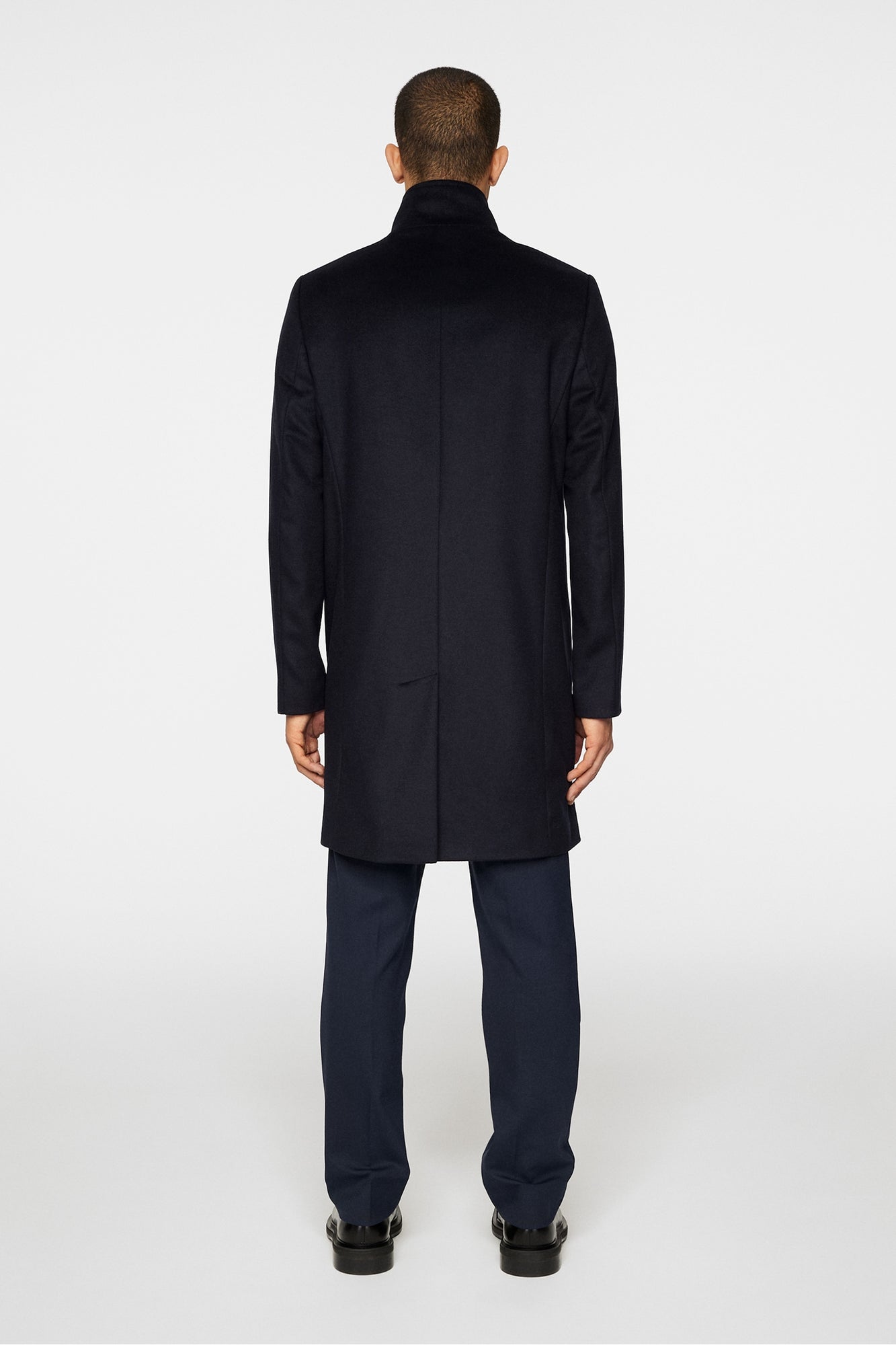 Men | Jesse Melton Cashmere Coat | JL Navy