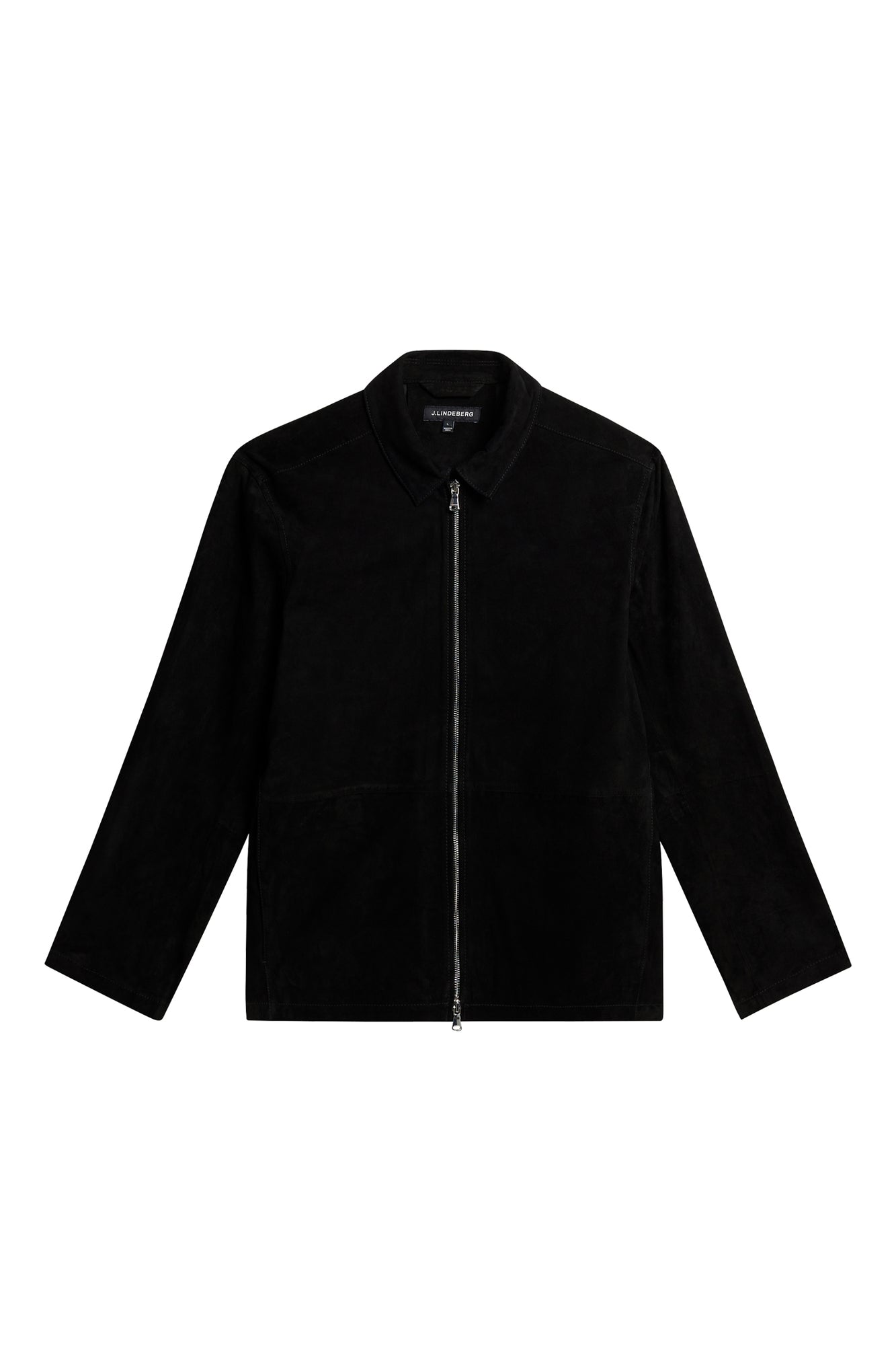Men | Jonah Suede Overshirt | Black