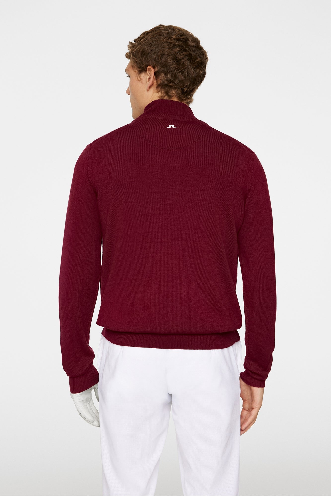 Men | Kian Zipped Sweater | Cabernet