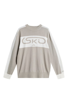 Men | Kirby Knitted Sweater | Moonbeam