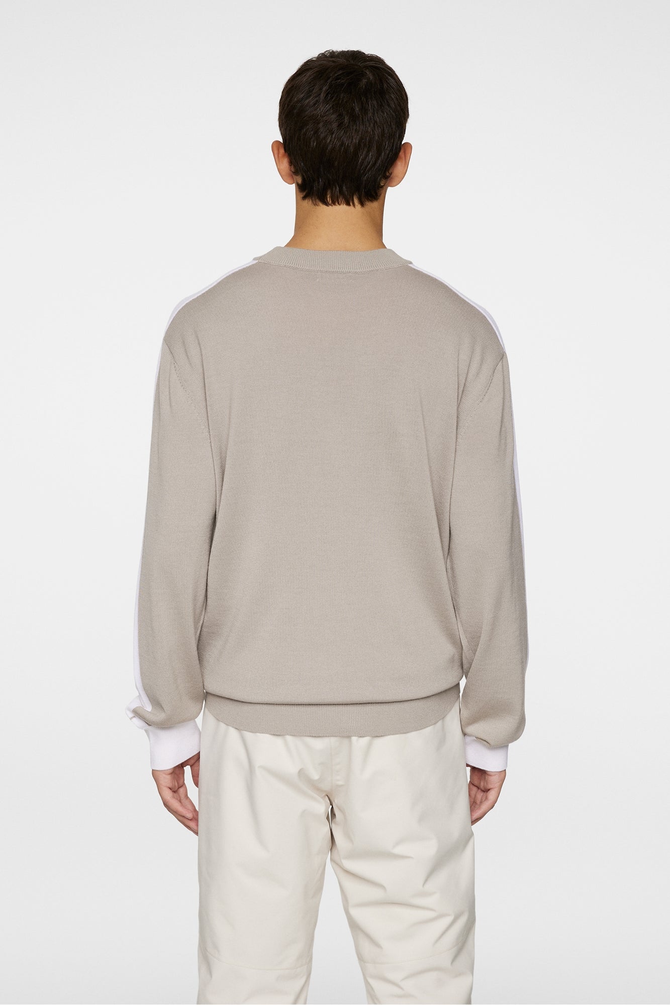 Men | Kirby Knitted Sweater | Moonbeam