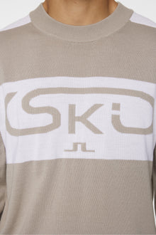 Men | Kirby Knitted Sweater | Moonbeam