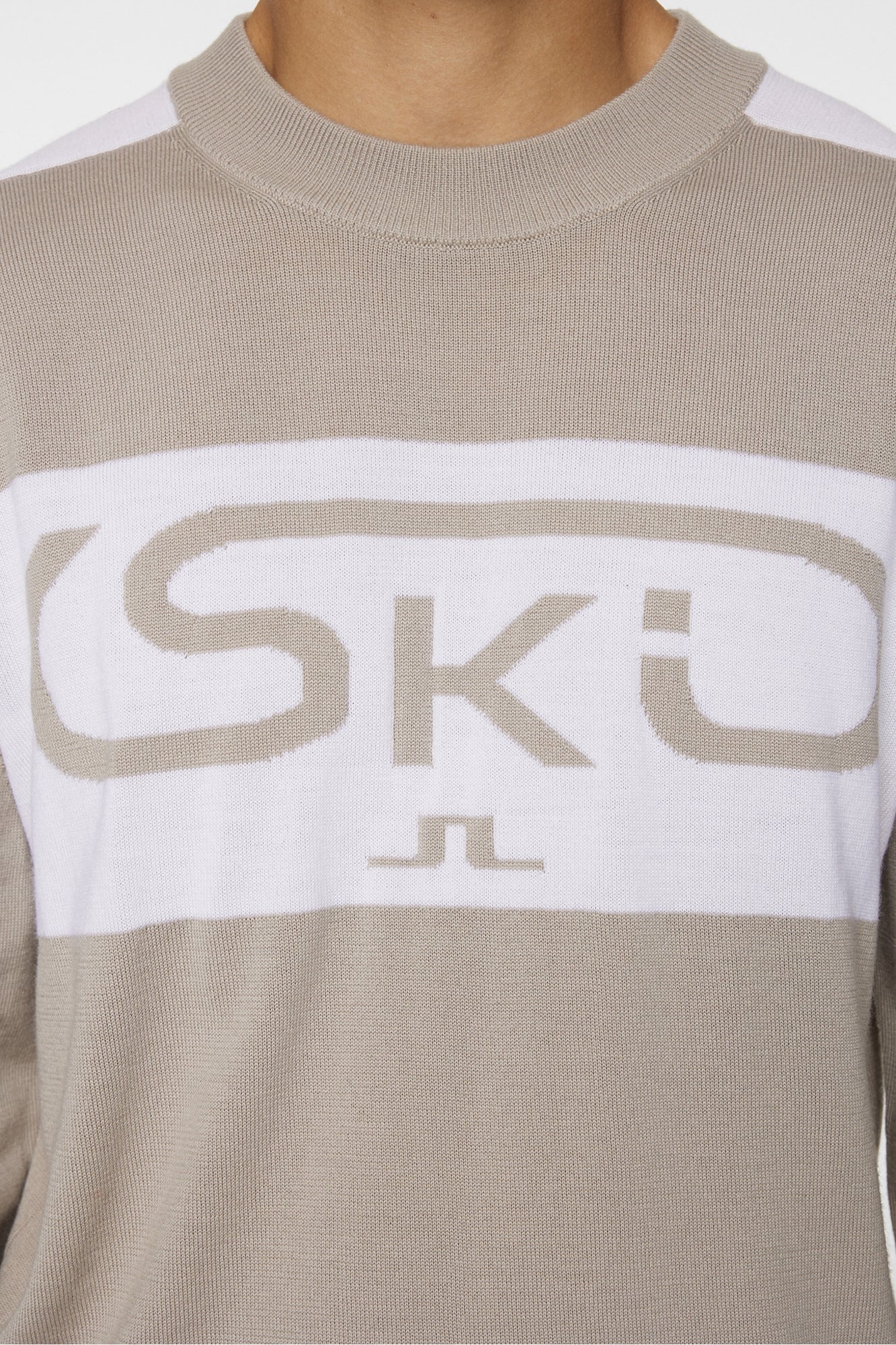 Men | Kirby Knitted Sweater | Moonbeam