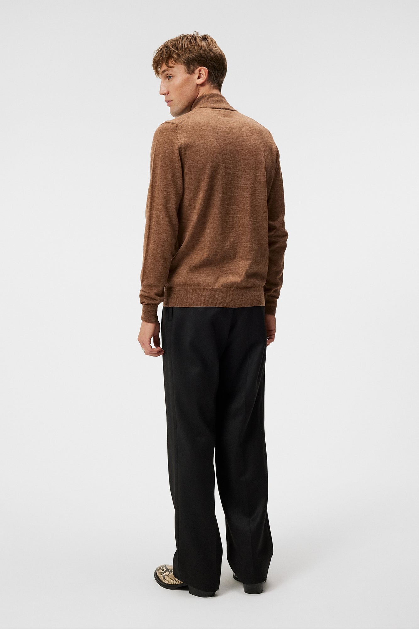 Men | Kiyan Quarter Zip Sweater | Canuto Melange