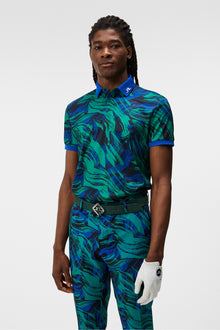 Men | Kv Regular Fit Print Polo | Death Valley Multicolour