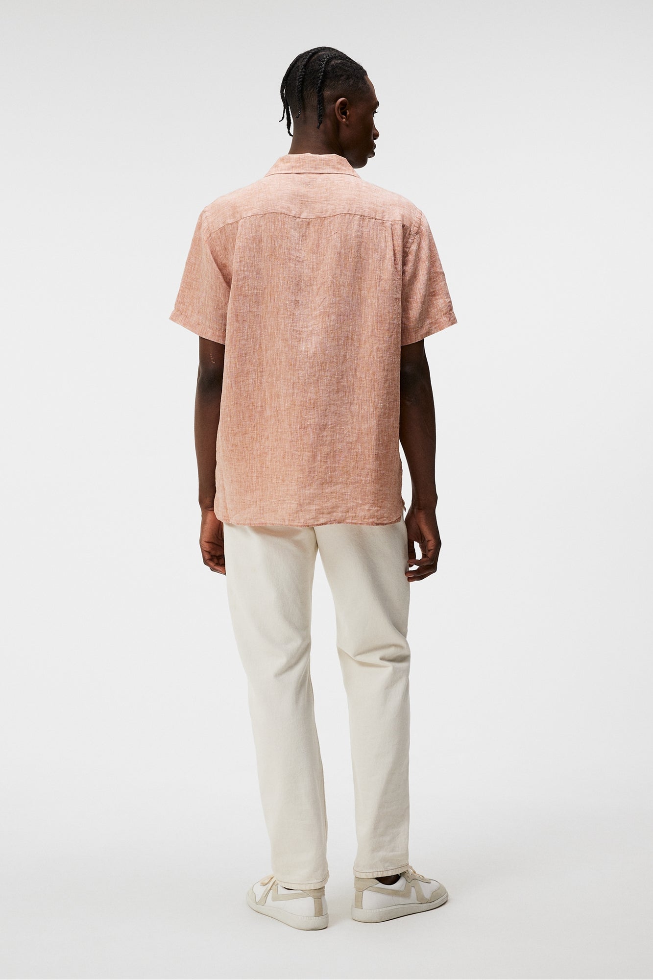 Men | Linen Melange SS Reg Shirt | Minimal