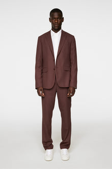 Men | Lois Active Hopsack Pants | Bitter Chocolate