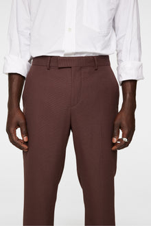 Men | Lois Active Hopsack Pants | Bitter Chocolate