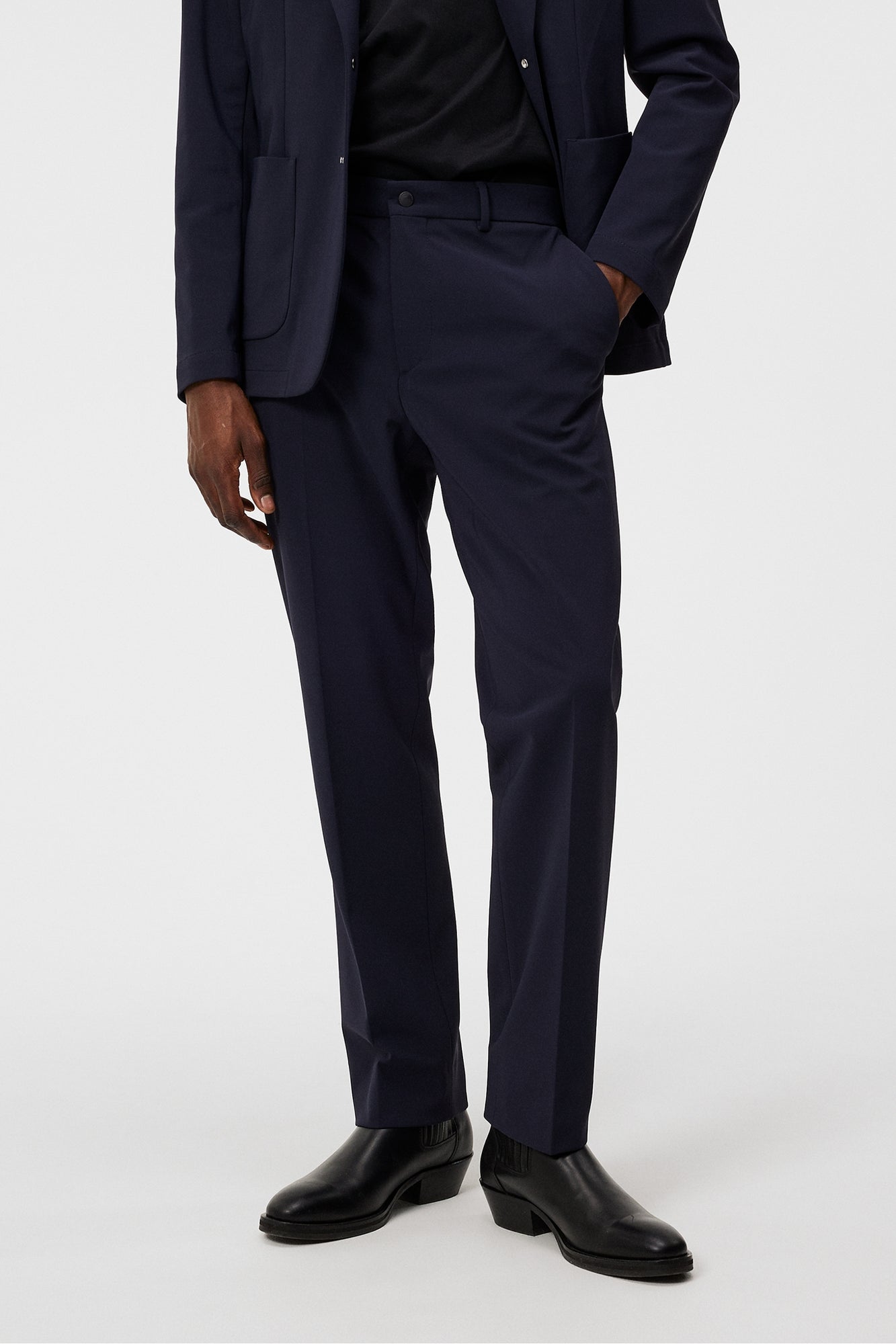 Men | Lois Bonded Jersey Pants | JL Navy (V2)