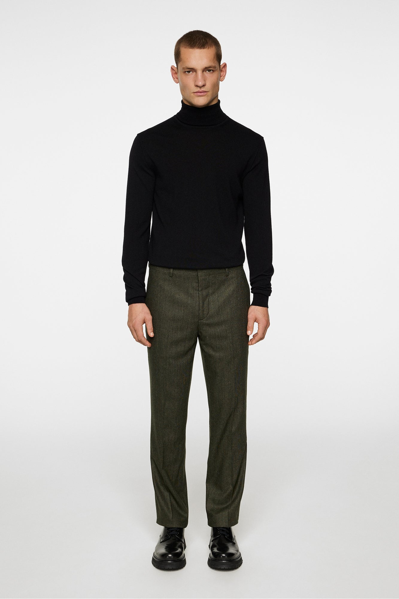 Men | Lois Cash Stretch Flannel | Forest Green