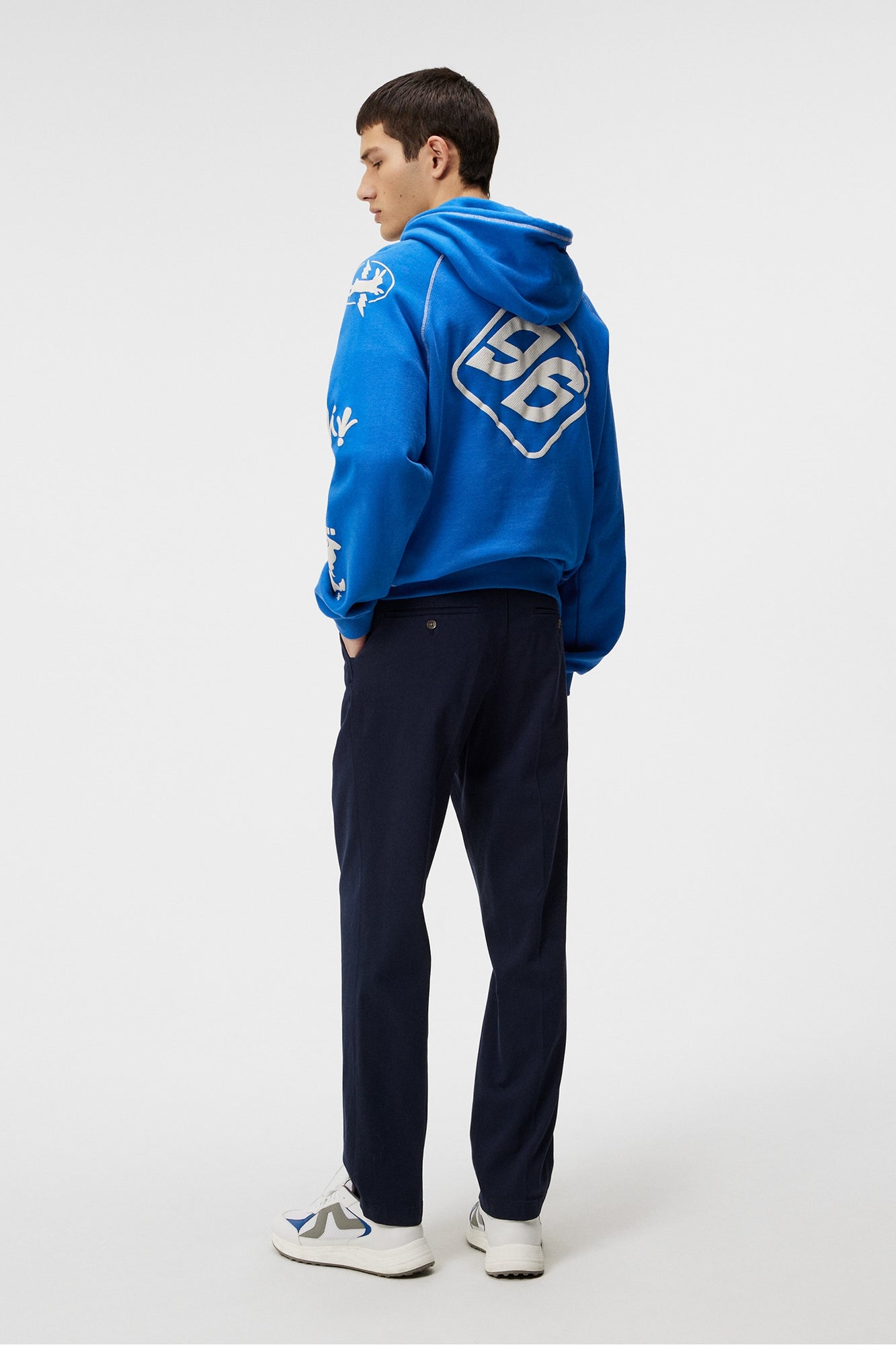 Men | Lois Twill Flex Pants | JL Navy