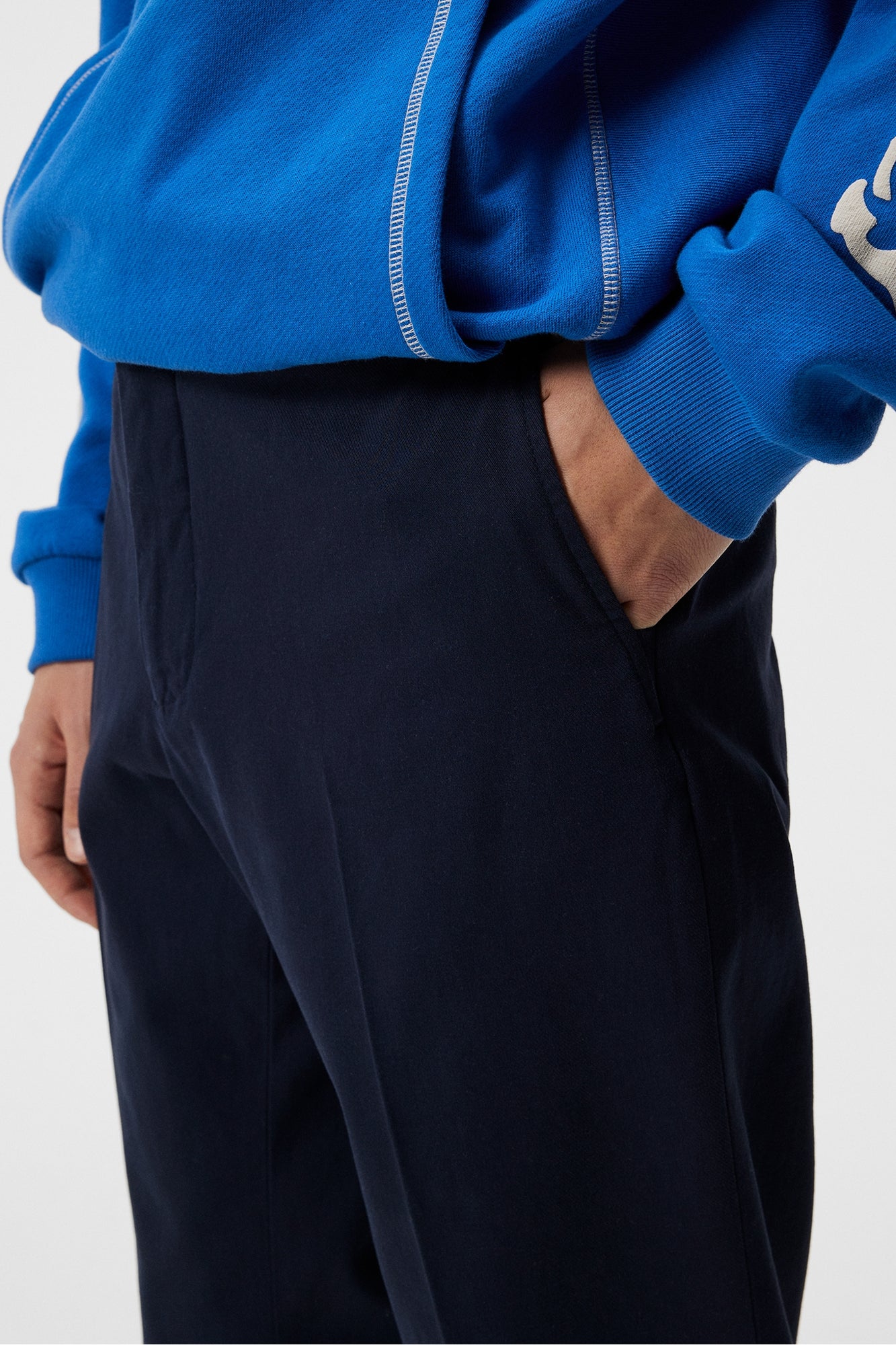 Men | Lois Twill Flex Pants | JL Navy