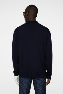 Men | Lucas Knitted Cardigan | JL Navy (V1)