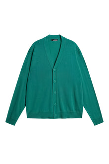 Men | Lucas Knitted Cardigan | Proud Peacock