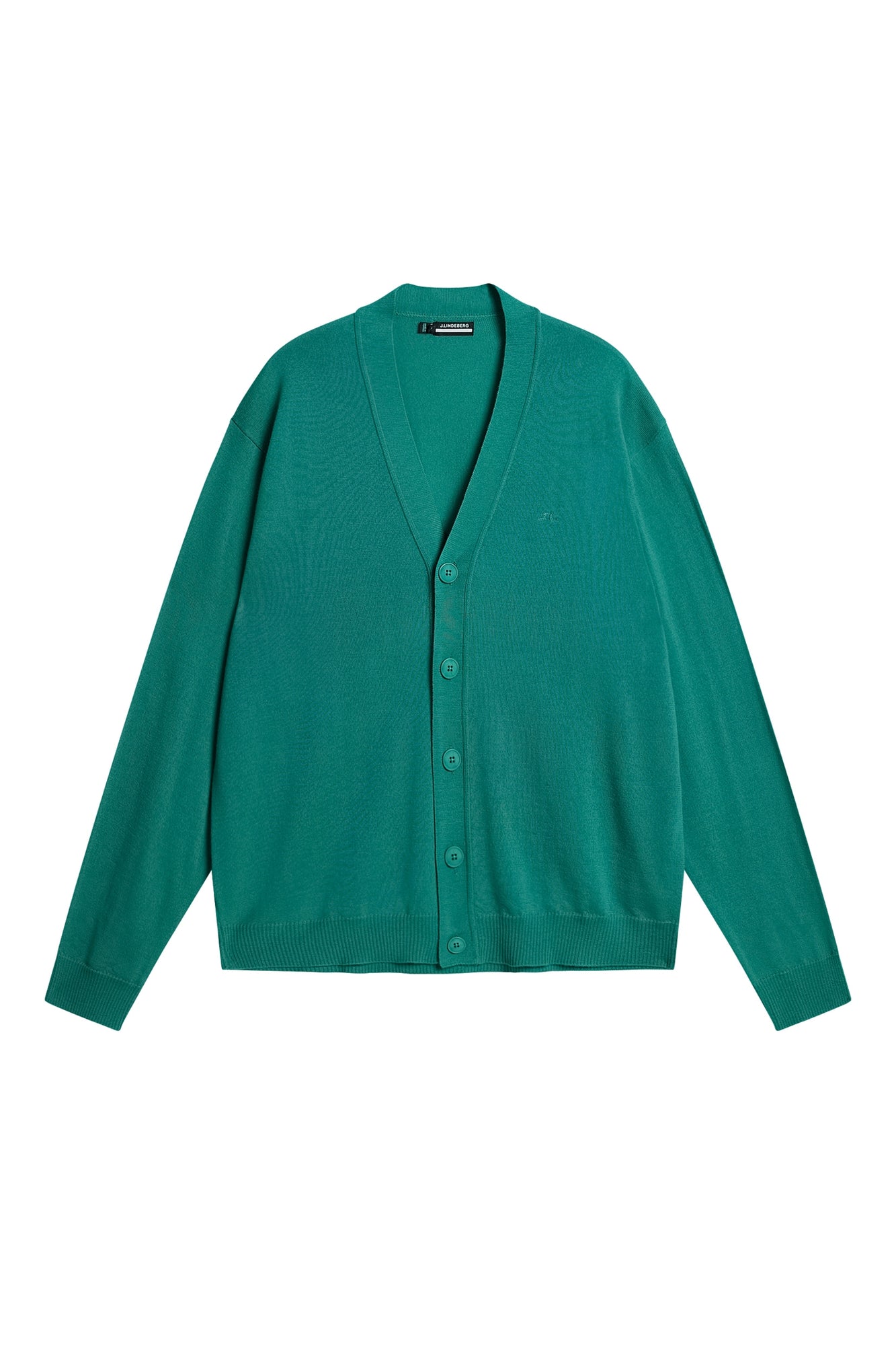 Men | Lucas Knitted Cardigan | Proud Peacock