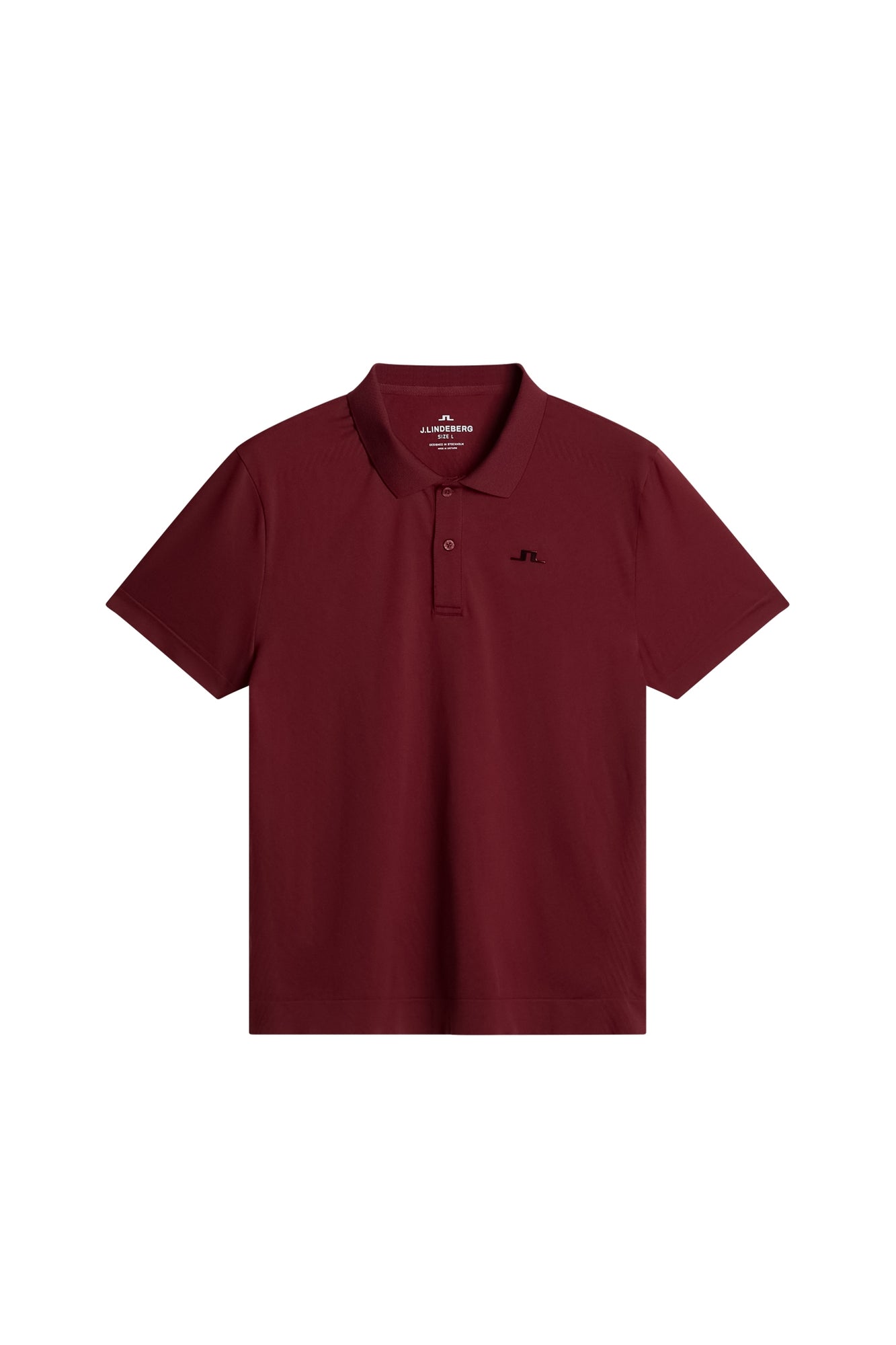 Men | Lucius Seamless Polo | Cabernet