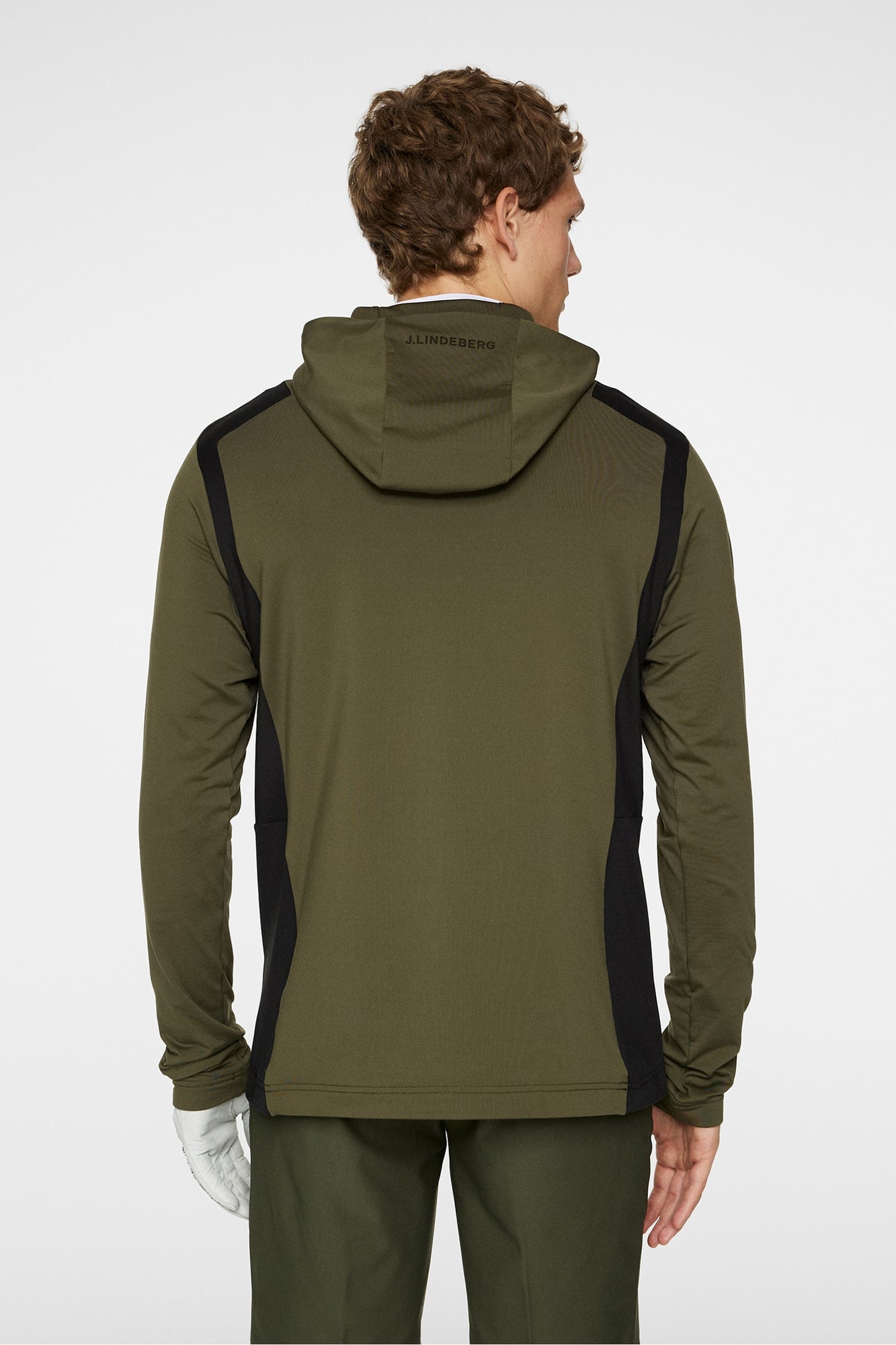 Men | Lukas Quarter Zip Hood | Forest Green