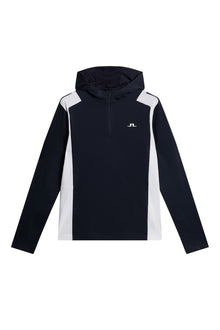 Men | Lukas Quarter Zip Hood | JL Navy