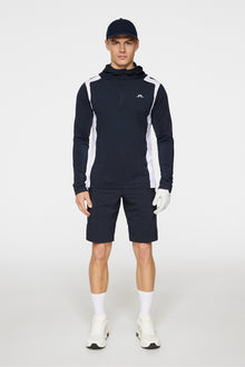 Men | Lukas Quarter Zip Hood | JL Navy