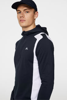 Men | Lukas Quarter Zip Hood | JL Navy