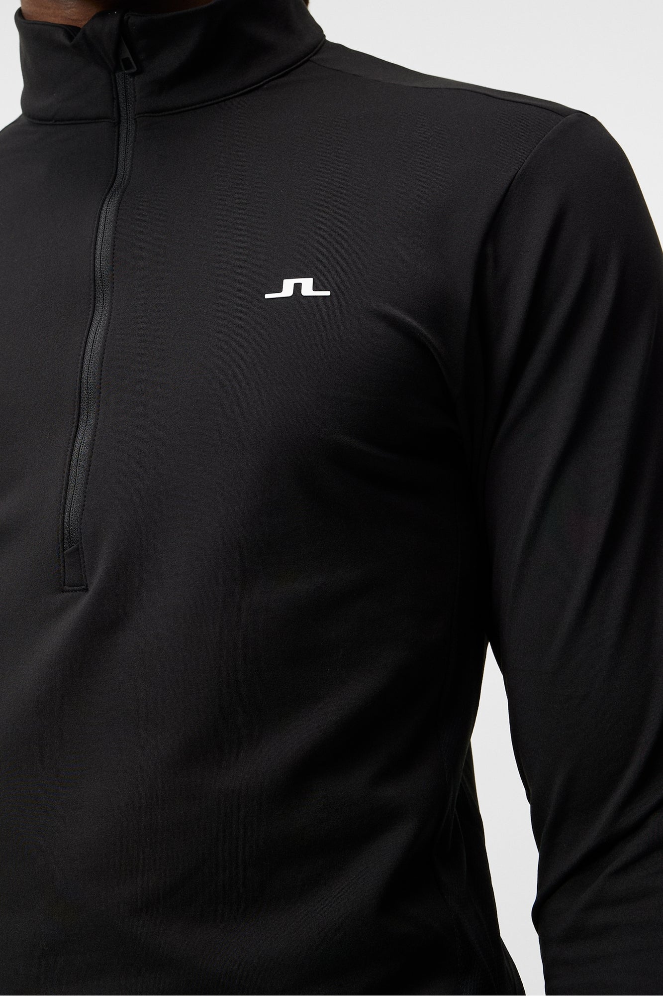 Men | Luke Half Zip Mid Layer | Black