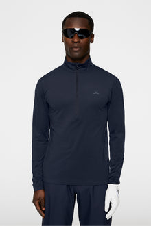 Men | Luke Half Zip Mid Layer | JL Navy (V1)