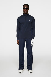 Men | Luke Half Zip Mid Layer | JL Navy (V1)