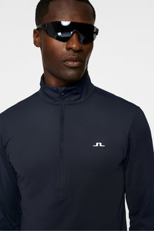 Men | Luke Half Zip Mid Layer | JL Navy (V1)