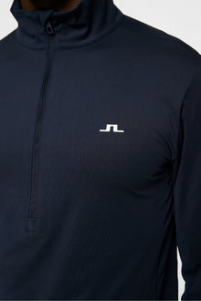 Men | Luke Half Zip Mid Layer | JL Navy (V1)