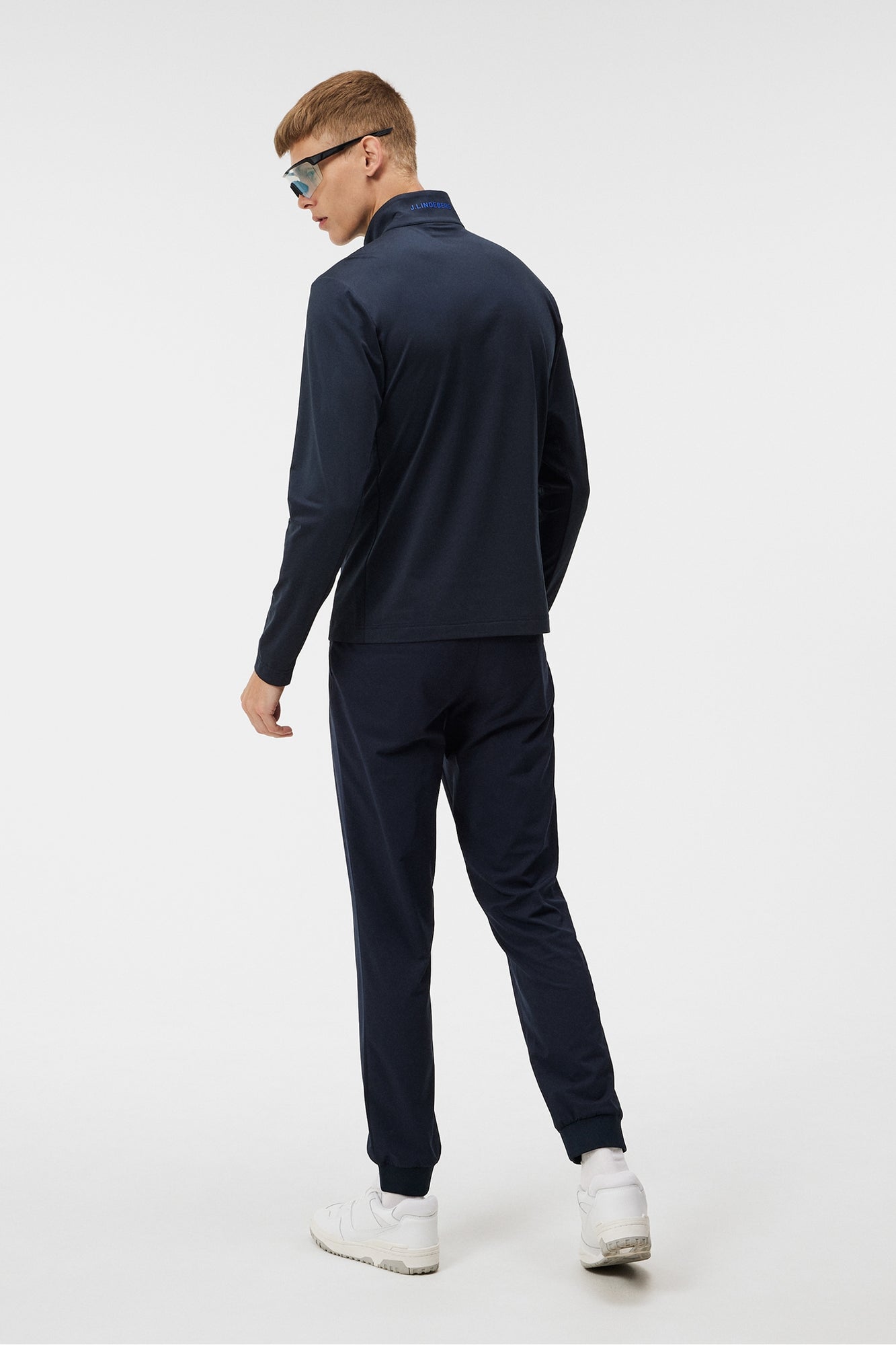Men | Luke Half Zip Mid Layer | JL Navy (V2)