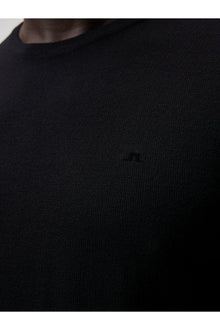 Men | Lyle Merino Creneck Sweater | Black