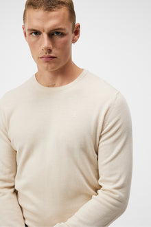 Men | Lyle Merino Creneck Sweater | Oyster Gray