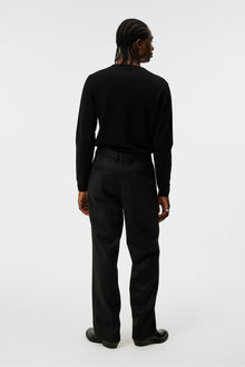 Men | Lymann Merino V-Neck Sweater | Black