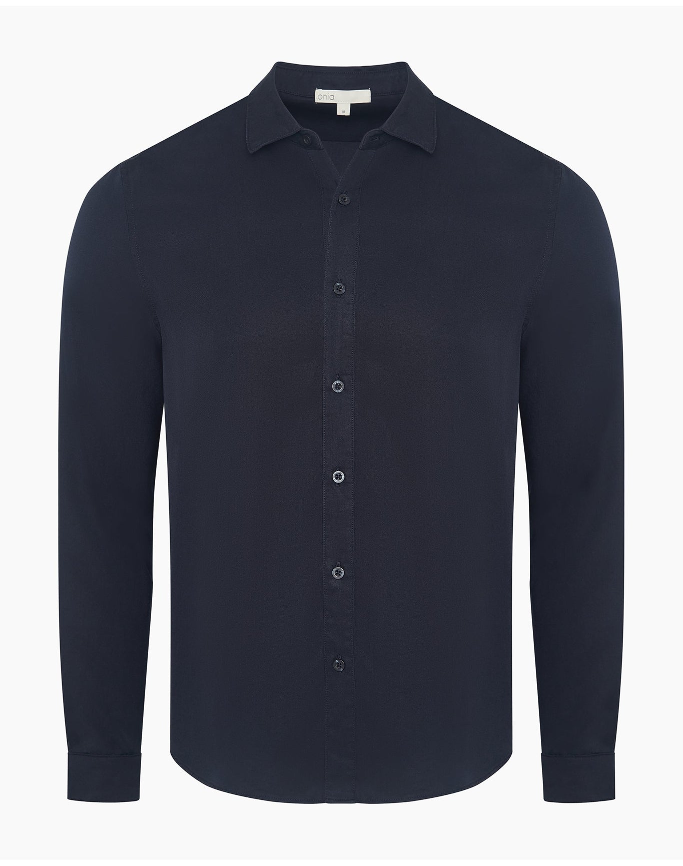 Men | Lyocell Long Sleeve Shirt | Midnight