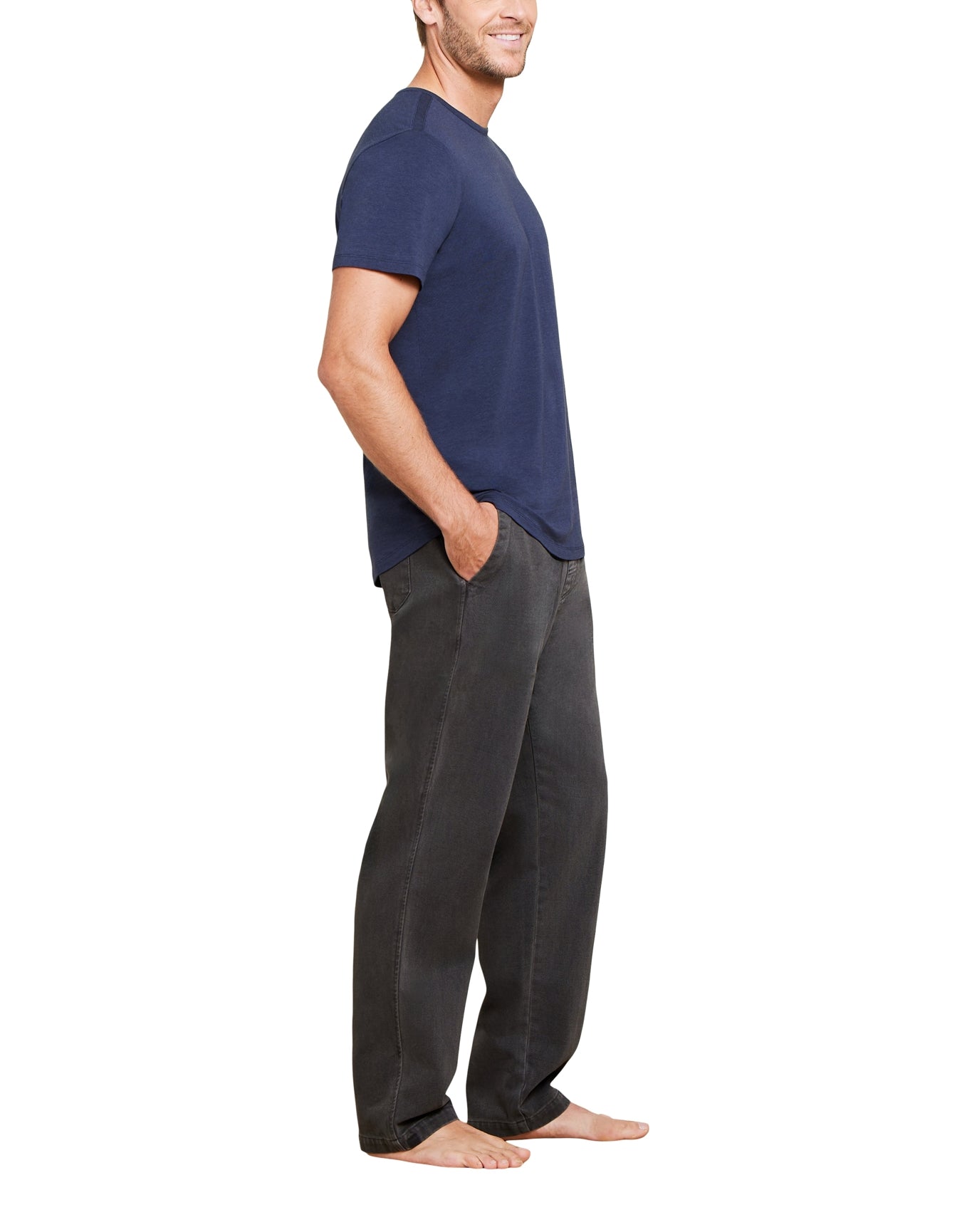 Men | MC Seamed Short Sleeve | Indigo