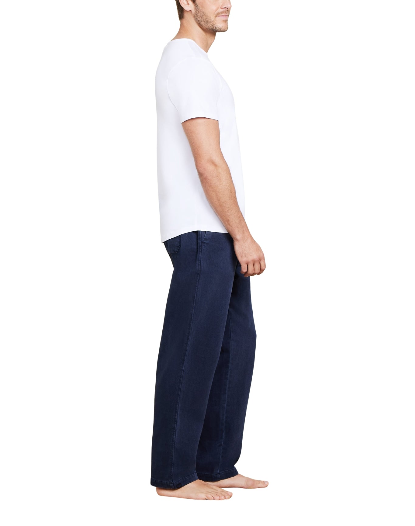 Men | MC Seamed Short Sleeve | White
