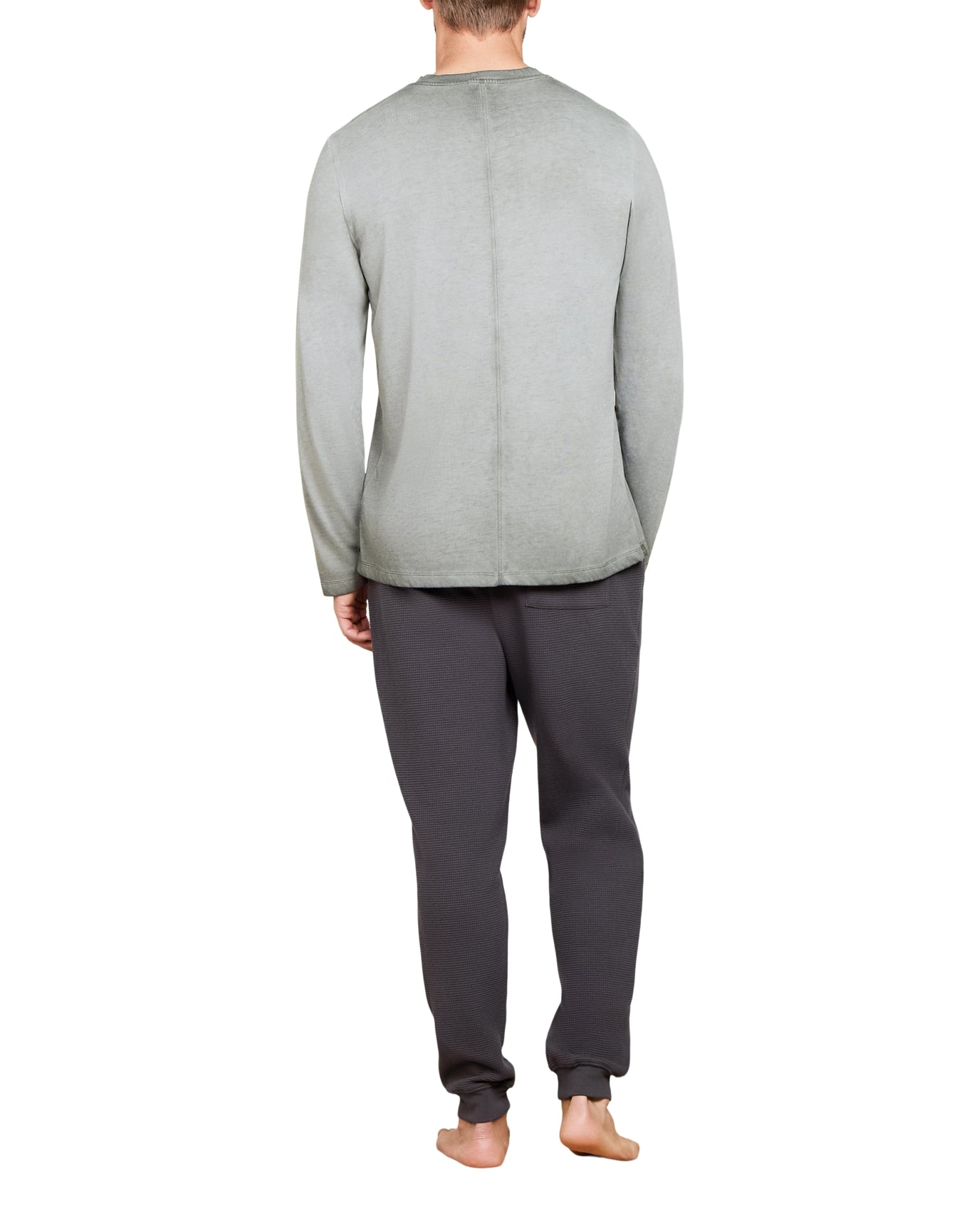 Men | MC s Triblend L/S Pocket Tee | Mineral Olive Branch