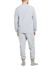 Men | MC s Waffle Knit Raglan Pullover | Carbon