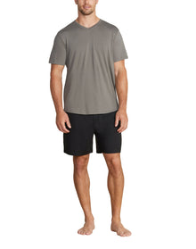 Men | MC s Washed Jersey Short Sleeve | Steel
