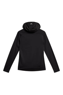 Men | Mario Quarter Zip Hood | Black