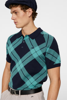 Men | Martin Knit Poo | Glenmuir Tartan Teal L