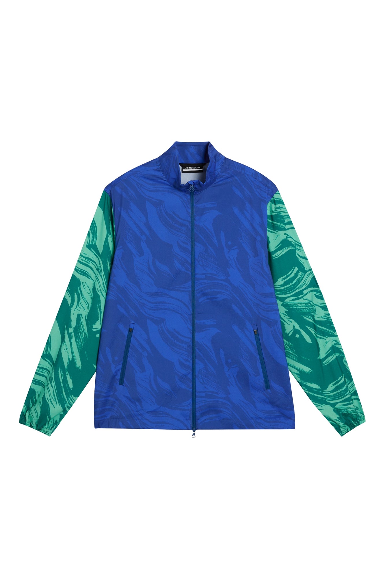 Men | Max Printed Wind Jacket | Green Valley
