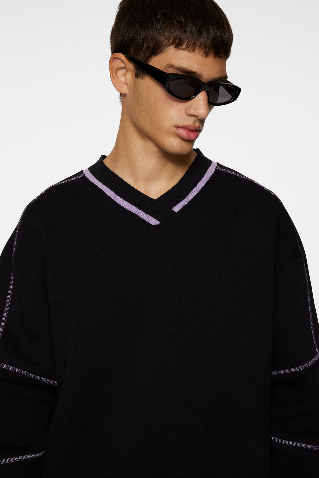 Men | Nick Teajersey Sweater | Black