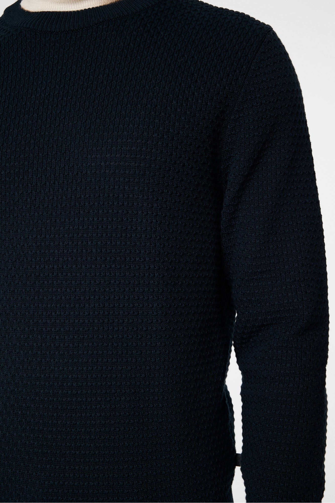 Men | Oliver Structure Sweater | JL Navy