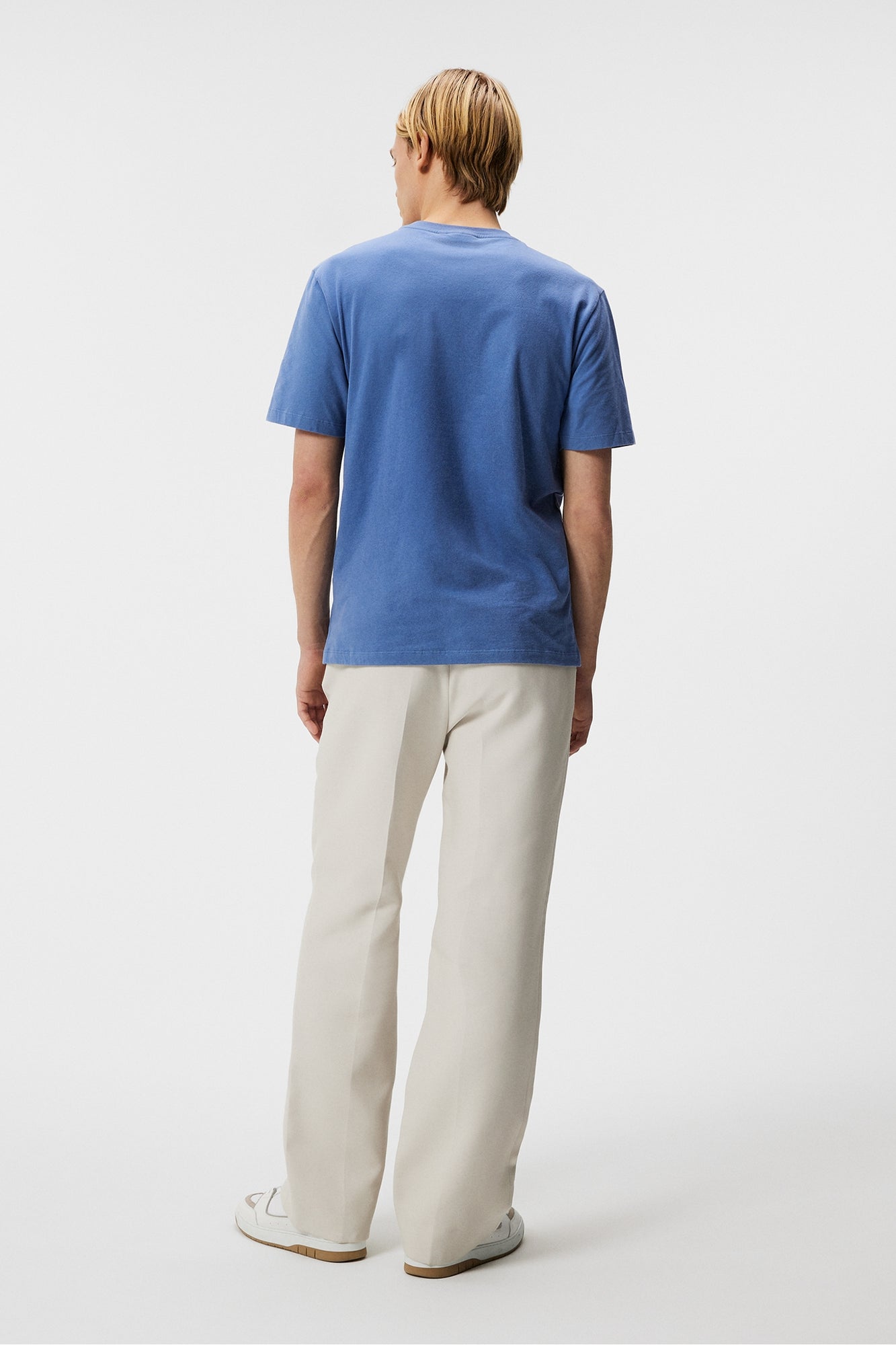 Men | Parcy Logo Tee | Bijou Blue